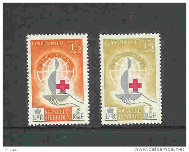 New Hebrides-1963 Red Cross  Set  MNH - Other & Unclassified