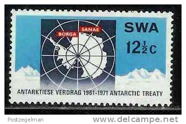 SWA 1971 Mint Never Hinged StampAntarctic Treaty 364 - Namibia (1990- ...)