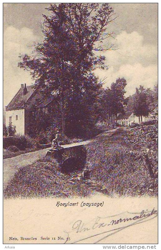 HOEYLAERT = Paysage - Animée  (Nels  S.11  N° 55) 1907 - Hoeilaart