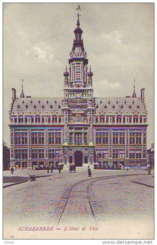 SCHAERBEEK = L'hôtel De Ville  N° 11  (vierge) - Schaarbeek - Schaerbeek