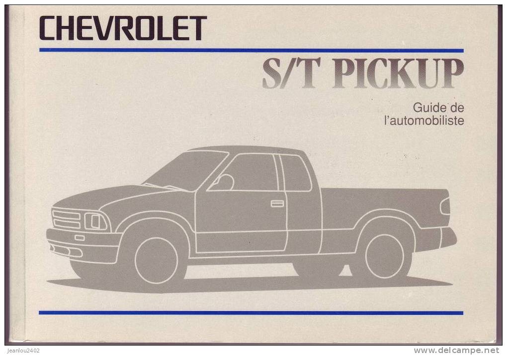 MANUEL CHEVROLET S/T PICKUP - Auto