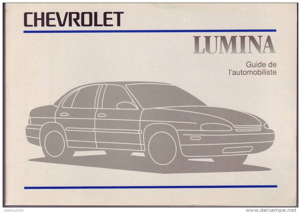 MANUEL CHEVROLET LUMINA - Auto