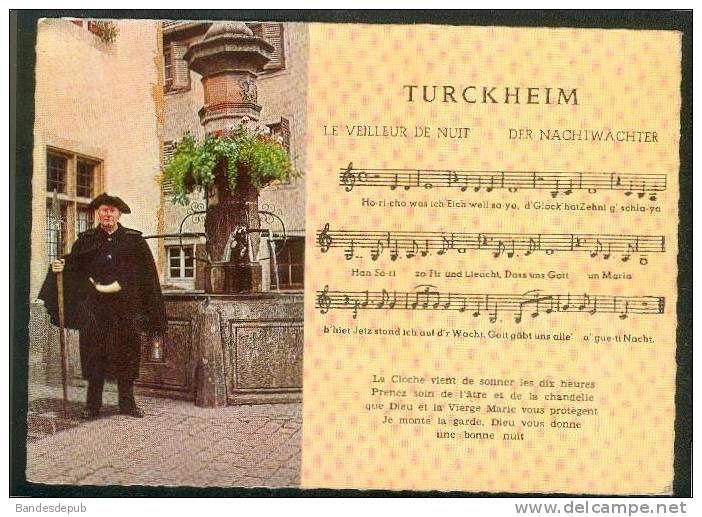 CPSM - Turckheim - Le Veilleur De Nuit (par A. MURAT Père Auteur Et éditeur De La Carte Postale) - Turckheim