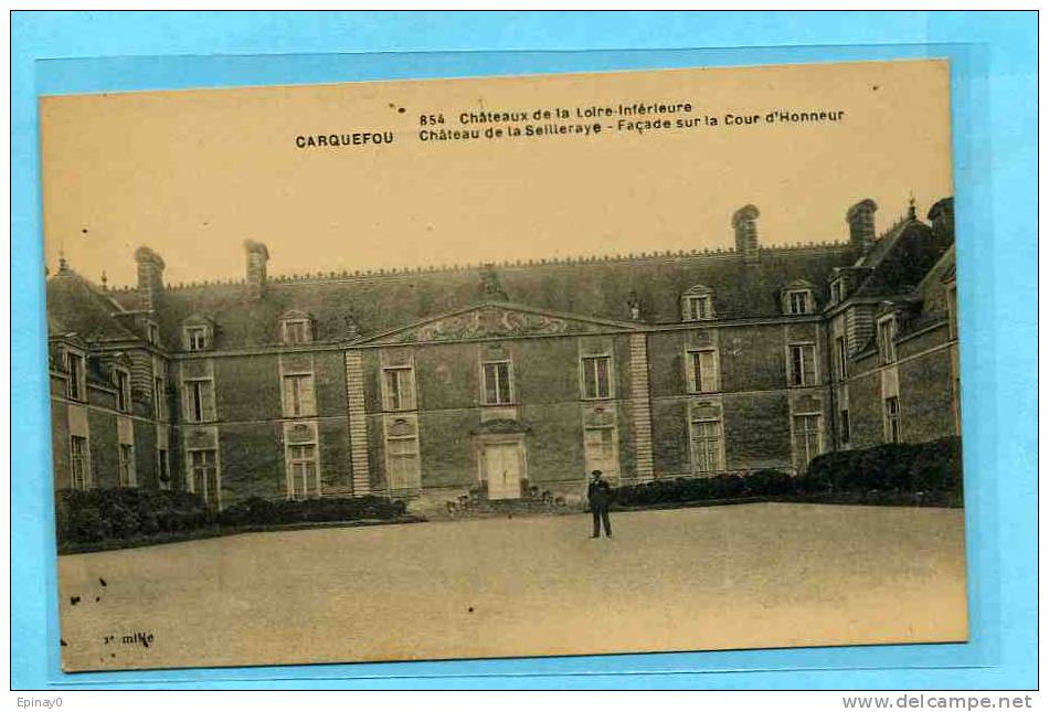 B - 44 - CARQUEFOU - Château De La Seilleraye - Carquefou