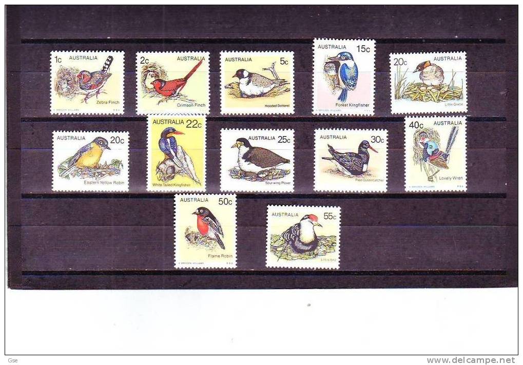 AUSTRALIA 1978-79 - GB 669/80** - Uccelli - Ungebraucht