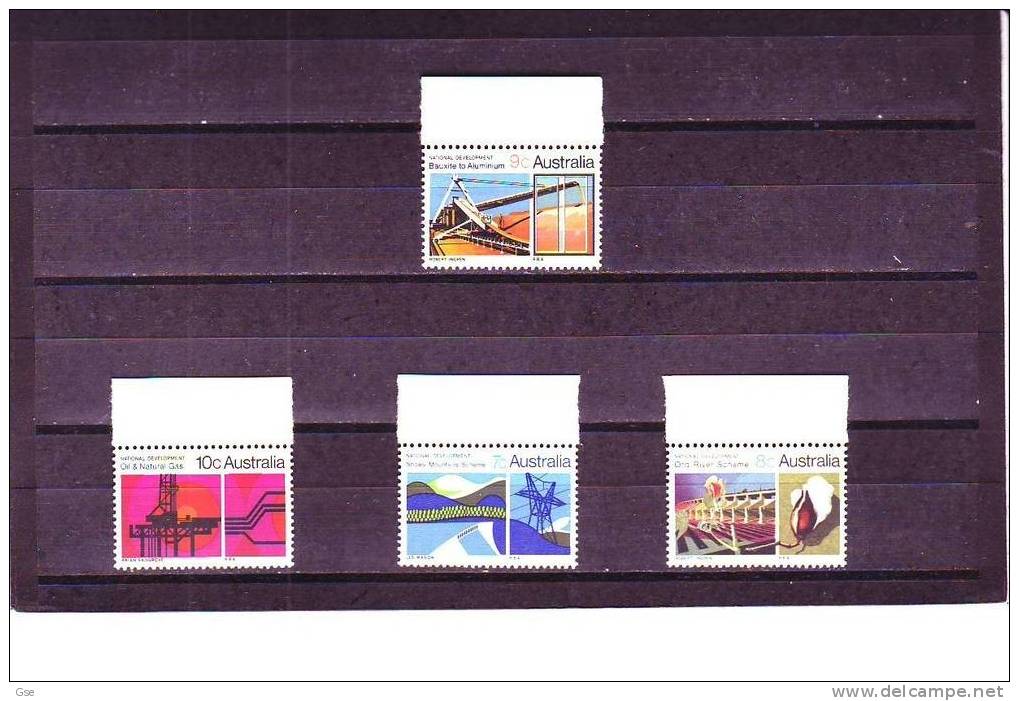 AUSTRALIA 1970 - Yvert 416/9** - Industry - Mint Stamps