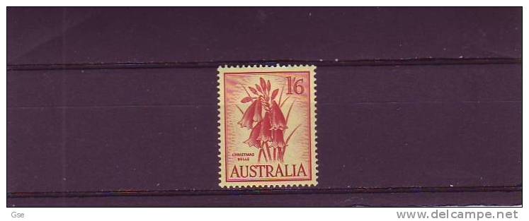 AUSTRALIA 1959-62 - Yvert 256** - Fiore - Neufs