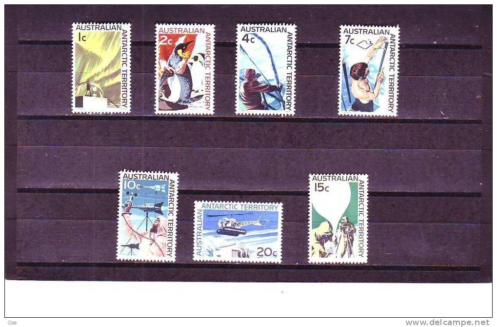 TERRITORI ANTARTICI AUSTRALIANI 1966 - Yvert 8-9-10-12-13-14-15** - Serie Corrente - Unused Stamps