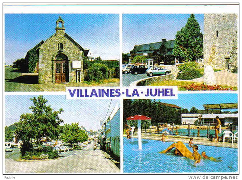 Carte Postale   53. Villaines-la-Juhel  Trés Beau Plan - Villaines La Juhel