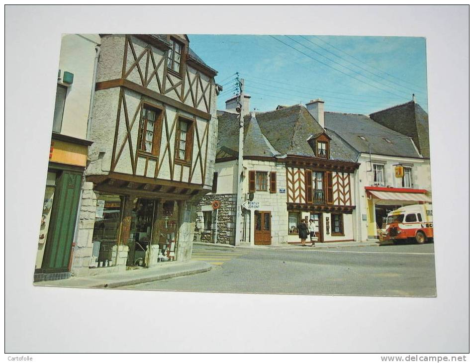 Lot 254 -1- Carte Postale Sur Locminé - Locmine