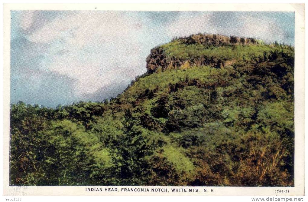 Franconia Notch - Indian Head - White Mts - White Mountains