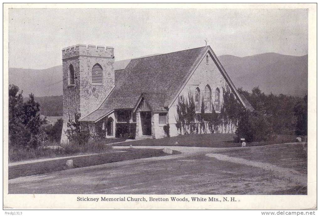 Bretton Woods - Stickney Memorial Church - White Mountains