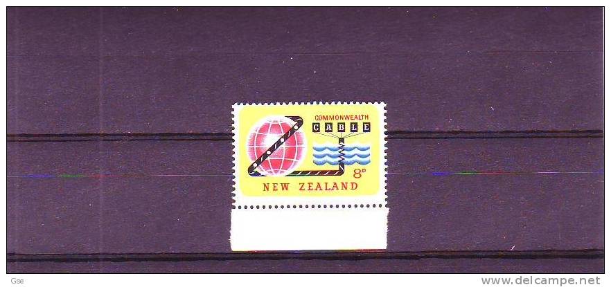NUOVA ZELANDA 1963 - Gibbons  820** -CABLE - Oblitérés