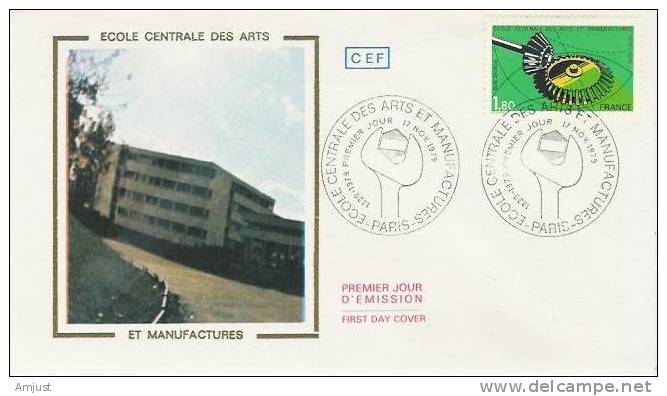 France FDC 1979 (No. Y.&T. 2066) Ecole Des Arts Et Manufactures - 1970-1979