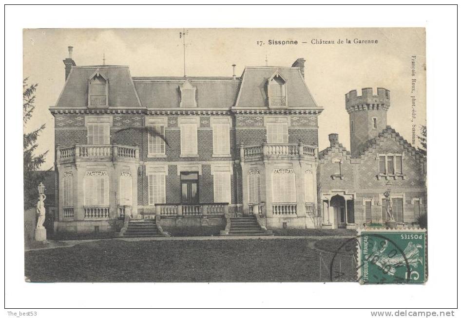 17   -    Sissonne   -   Chateau De La Garenne - Sissonne