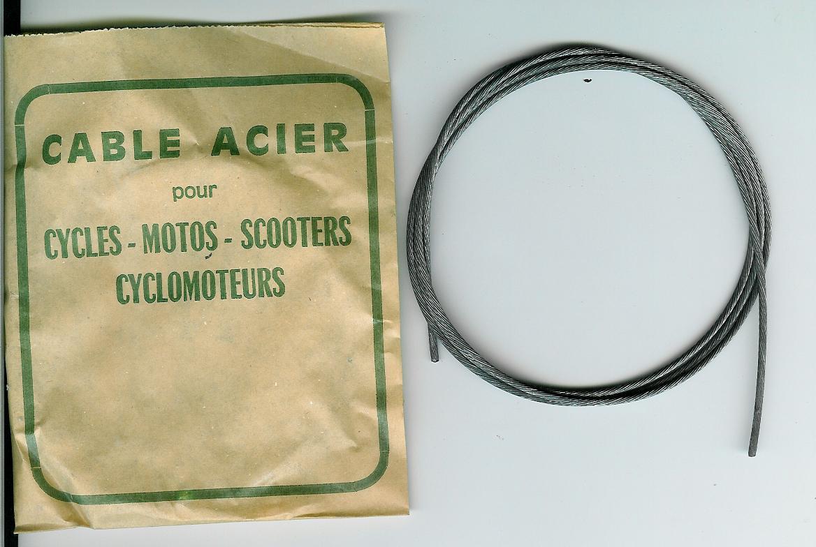 CABLE DE FREIN POUR VELOSOLEX - AVANT Modèle 2200 - 100 Cm - Motor Bikes