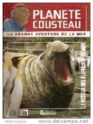 Fasicule Planete Cousteau  N° 6 LE RETOUR DES ELEPHANTS DE MER - Riviste