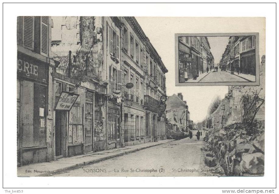 -   Soissons   -    Rue Saint Christophe - Soissons