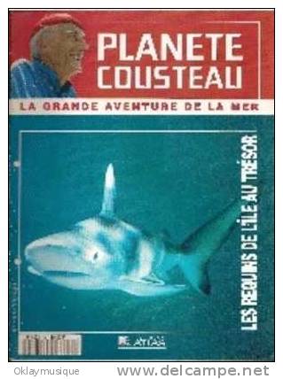 Fasicule Planete Cousteau  N° 18 LES REQUINS DE L'ILE AU TRESOR - Magazines