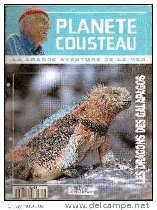 Fasicule Planete Cousteau  N° 26 LES DRAGONS DES GALAPADOS - Magazines
