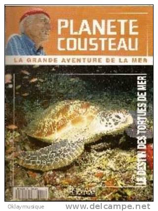 Fasicule Planete Cousteau  N° 28 LE DESTIN DES TORTUES DE MER - Revistas