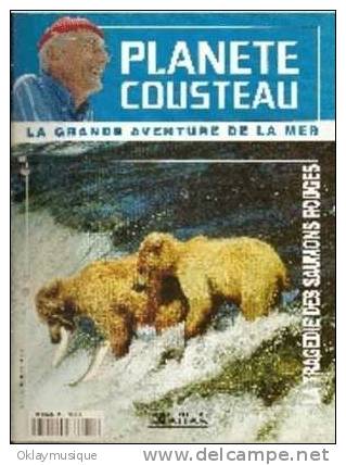 Fasicule Planete Cousteau  N° 35 LA TRAGEDIE DES SAUMONS ROUGES - Magazines