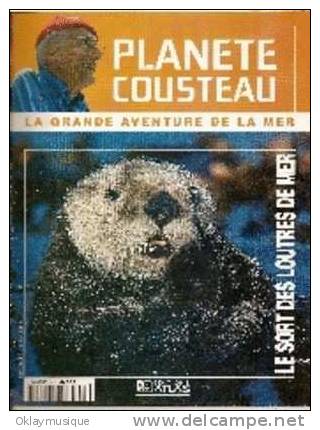 Fasicule Planete Cousteau  N° 42 LE SORT DES LOUTRES DE MER - Magazines