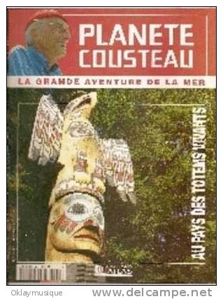 Fasicule Planete Cousteau  N° 46 AU PAYS DES TOTEMS VIVANTS) - Magazines