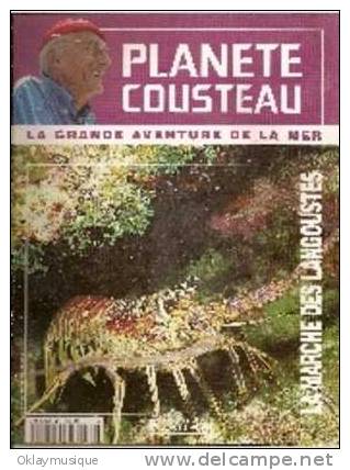 Fasicule Planete Cousteau  N° 48 LA MARCHE DES LANGOUSTES - Revistas