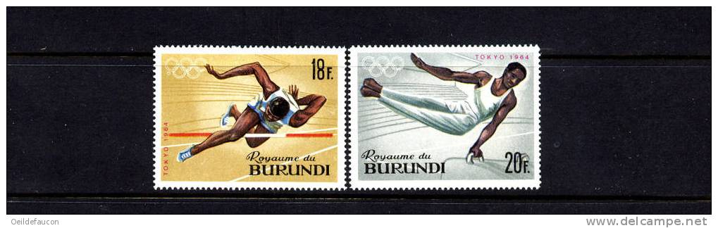 BURUNDI - COB - 102/11**  - Cote 3.75 € - Zomer 1964: Tokyo