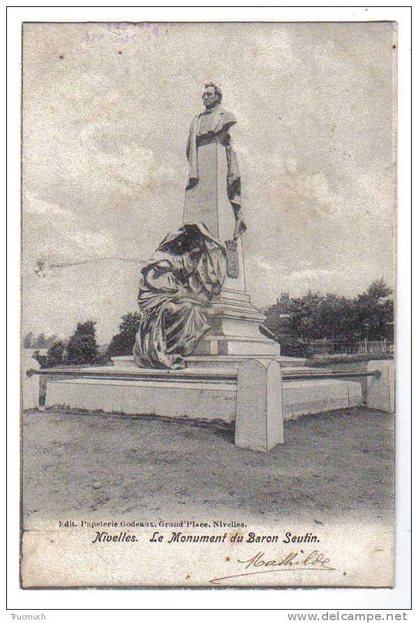 C 3125 - NIVELLES - Le Monument Du Baron Seutin - Rebecq