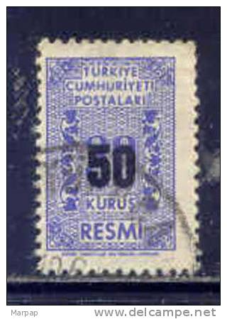 Turkey, Yvert No Service 80 - Dienstmarken