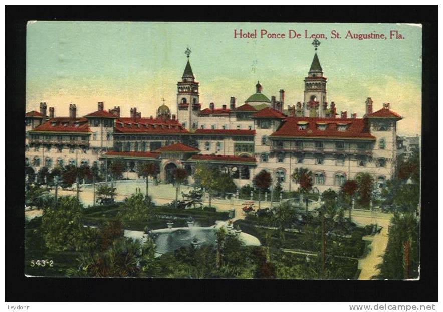 Hotel Ponce De Leon, Saint Augustine, Florida - Tampa