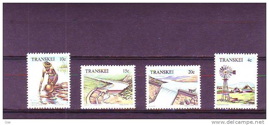 TRANKEI 1979 - Yvert 54/7** - Idrologia - Transkei