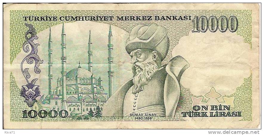 10 000 Lira "TURQUIE"  1970    Ro 66 - Turquie