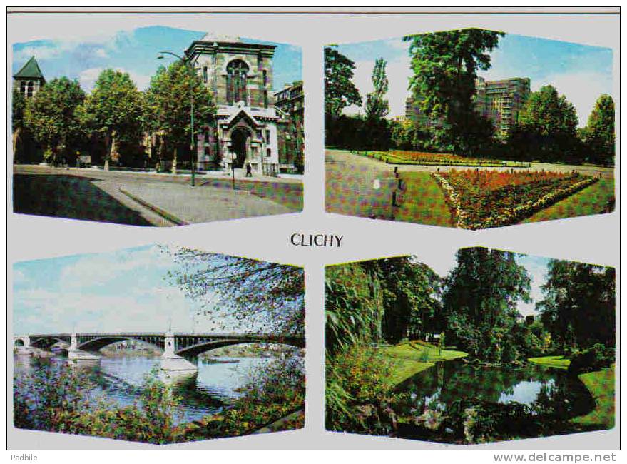 Carte Postale 92.  Clichy   Trés Beau Plan - Clichy