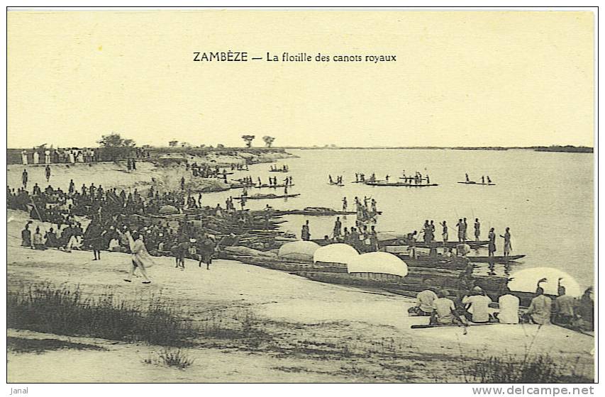 - ZAMBEZE-LA FLOTILLE DES CANOTS ROYAUX - Zambie