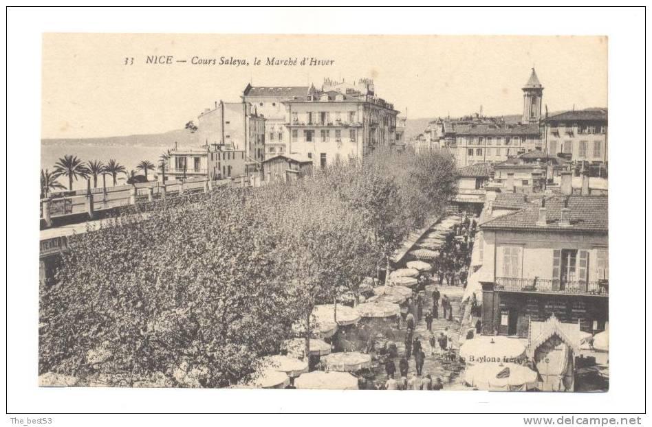 33   -   Nice   -    Cours Saleya, Le Marché D'Hiver - Mercadillos