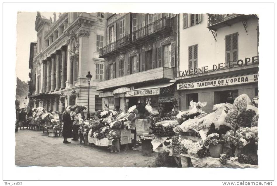 47    -    Nice    -    Le Marché Aux Fleurs - L'Opéra - Markten, Feesten