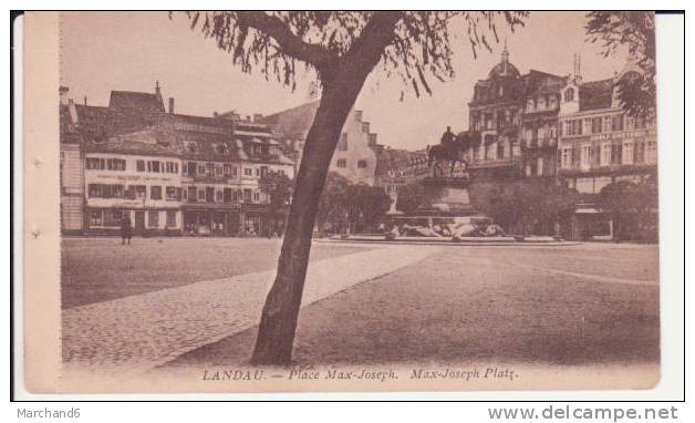 LANDAU . PLACE MAX JOSEPH .MAX JOSEPH PLATZ - Landau