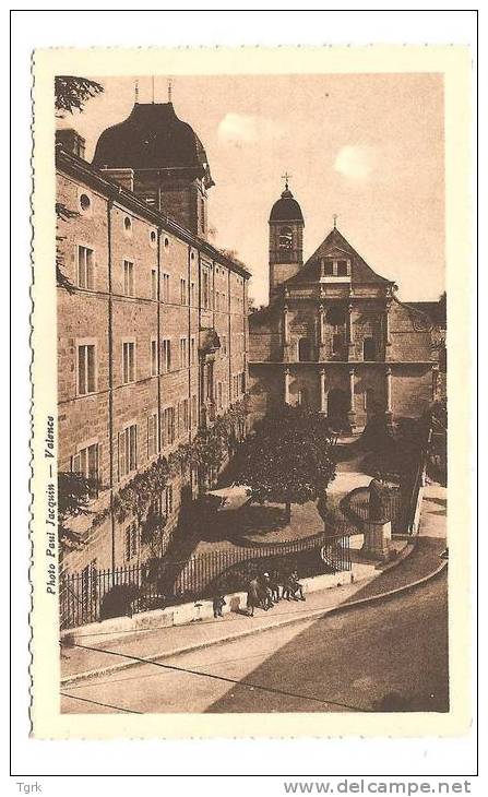 Tournon Sur Rhône Lycée De Tournon  Façade Principale Et Façade De La Chapelle - Tournon