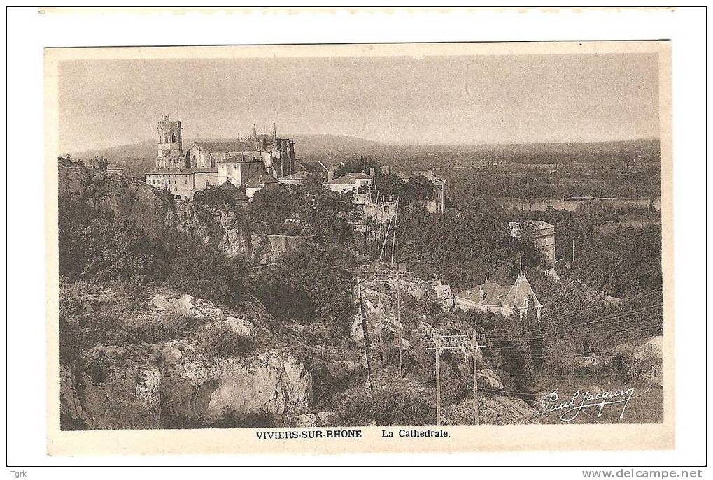 Viviers Sur Rhône  La Cathédrale - Viviers