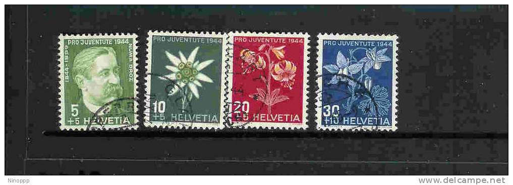 Switzerland-1944 Pro-Juventute Used Set - Used Stamps