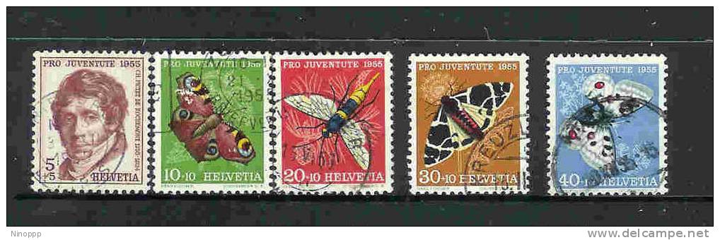 Switzerland-1955  Pro-Juventute Used Set - Used Stamps