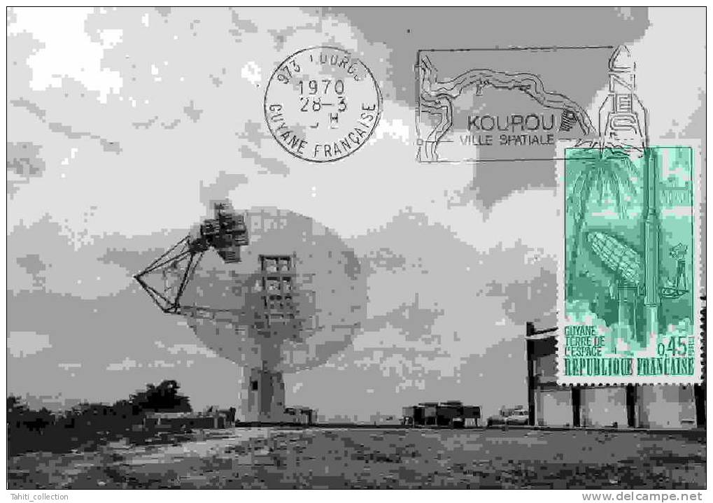 KOUROU - Centre Spatial - Antenne De Télémesure - Sonstige & Ohne Zuordnung