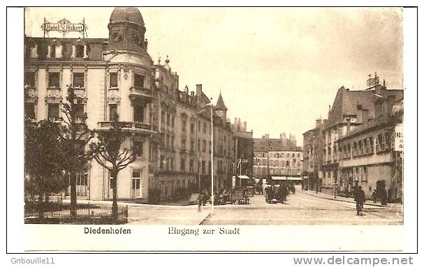 THIONVILLE  (DIEDENHOFEN)  -  ** EINGANG ZUR STADT **(Entrée De La Ville)  - Editeur: Julius Manias De Strasburg  N°: 15 - Thionville