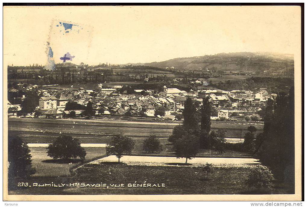 74 - RUMILLY- Vue Générale - Rumilly