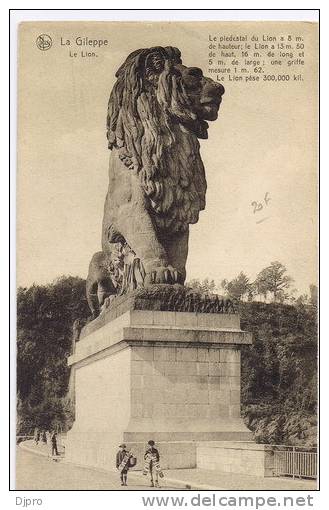 La Gileppe Le Lion - Gileppe (Barrage)