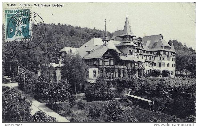 SUISSE - ZURICH - WALDAUS DOLDER  Et FUNICULAIRE - Wald