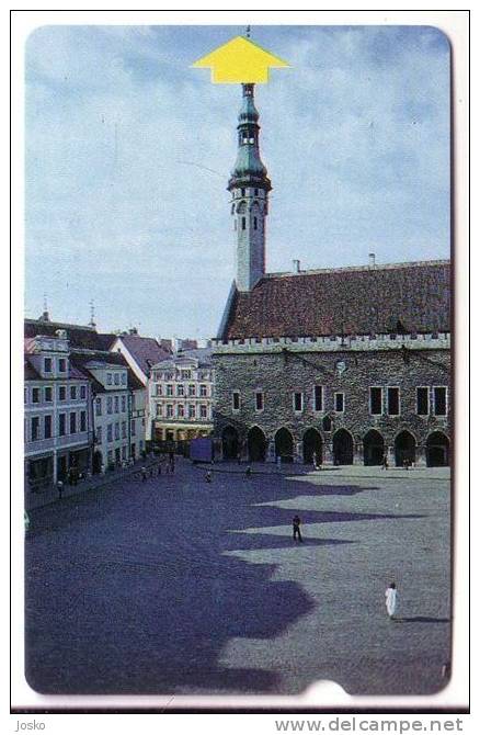 Tallin Square - C Serie  ( Estonia Rare Card ) - Estonia